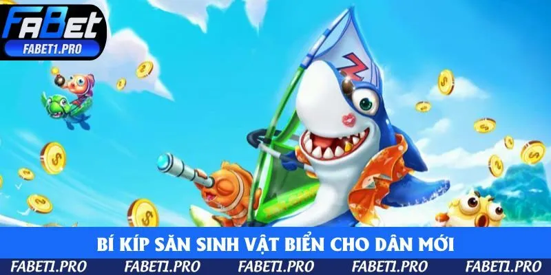 Bí kíp săn sinh vật biển cho dân mới
