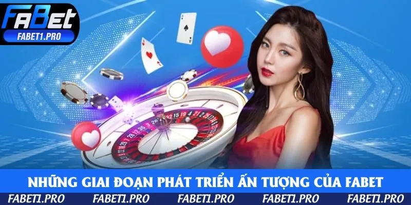Những giai đoạn phát triển ấn tượng của Fabet