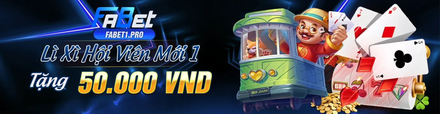 Lì xì hội viên mới tặng 50000 VND