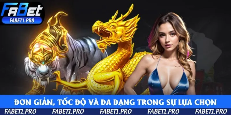 Đơn giản, tốc độ, và đa dạng trong sự lựa chọn