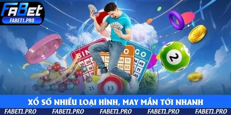 Xổ số nhiều loại hình, may mắn tới nhanh